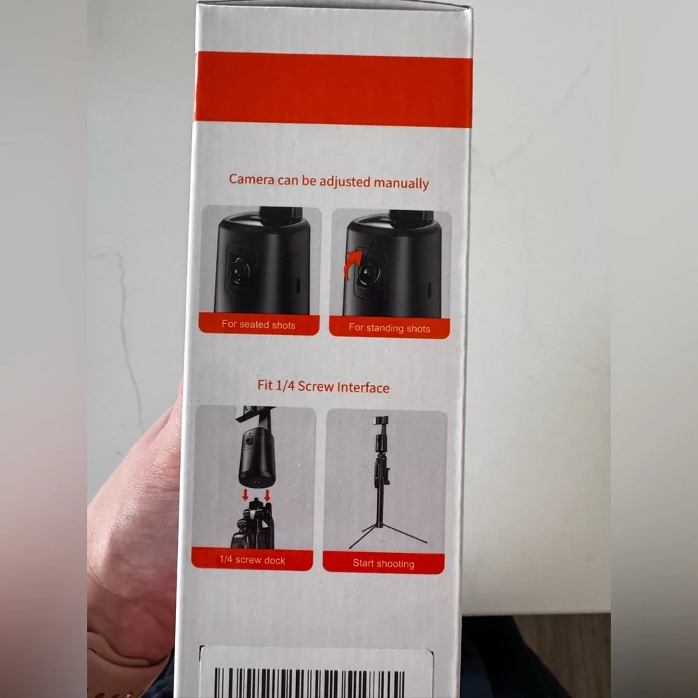 A200 Auto Face Tracking Gimbal Stabilizer - Black